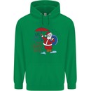 Christmas Climat Change Matters Santa Childrens Kids Hoodie Irish Green
