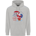 Christmas Climat Change Matters Santa Childrens Kids Hoodie Sports Grey