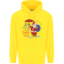 Christmas Climat Change Matters Santa Childrens Kids Hoodie Yellow