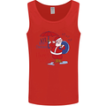 Christmas Climat Change Matters Santa Mens Vest Tank Top Red