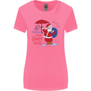Christmas Climat Change Matters Santa Womens Wider Cut T-Shirt Azalea