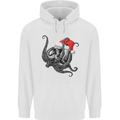 Christmas Cthulhu Skull Childrens Kids Hoodie White