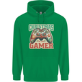 Christmas Gamer Funny Gaming Joypad Childrens Kids Hoodie Irish Green