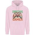 Christmas Gamer Funny Gaming Joypad Childrens Kids Hoodie Light Pink