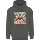 Christmas Gamer Funny Gaming Joypad Childrens Kids Hoodie Storm Grey