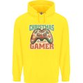 Christmas Gamer Funny Gaming Joypad Childrens Kids Hoodie Yellow