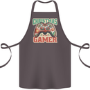 Christmas Gamer Funny Gaming Joypad Cotton Apron 100% Organic Dark Grey