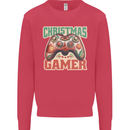 Christmas Gamer Funny Gaming Joypad Kids Sweatshirt Jumper Heliconia