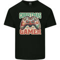 Christmas Gamer Funny Gaming Joypad Kids T-Shirt Childrens Black