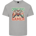 Christmas Gamer Funny Gaming Joypad Kids T-Shirt Childrens Sports Grey