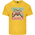 Christmas Gamer Funny Gaming Joypad Kids T-Shirt Childrens Yellow