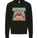 Christmas Gamer Funny Gaming Joypad Mens Sweatshirt Jumper Black