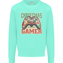 Christmas Gamer Funny Gaming Joypad Mens Sweatshirt Jumper Peppermint