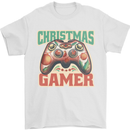 Christmas Gamer Funny Gaming Joypad Mens T-Shirt 100% Cotton White