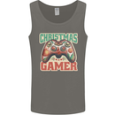 Christmas Gamer Funny Gaming Joypad Mens Vest Tank Top Charcoal