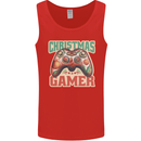 Christmas Gamer Funny Gaming Joypad Mens Vest Tank Top Red