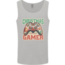 Christmas Gamer Funny Gaming Joypad Mens Vest Tank Top Sports Grey