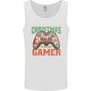 Christmas Gamer Funny Gaming Joypad Mens Vest Tank Top White