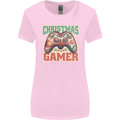 Christmas Gamer Funny Gaming Joypad Womens Wider Cut T-Shirt Light Pink