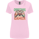 Christmas Gamer Funny Gaming Joypad Womens Wider Cut T-Shirt Light Pink