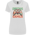 Christmas Gamer Funny Gaming Joypad Womens Wider Cut T-Shirt White