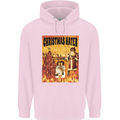 Christmas Hater Bah Humbug Childrens Kids Hoodie Light Pink