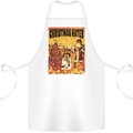 Christmas Hater Bah Humbug Cotton Apron 100% Organic White