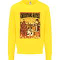 Christmas Hater Bah Humbug Kids Sweatshirt Jumper Yellow