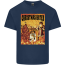 Christmas Hater Bah Humbug Kids T-Shirt Childrens Navy Blue