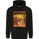 Christmas Hater Bah Humbug Mens 80% Cotton Hoodie Black