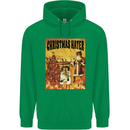 Christmas Hater Bah Humbug Mens 80% Cotton Hoodie Irish Green