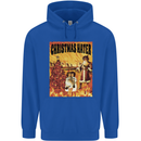 Christmas Hater Bah Humbug Mens 80% Cotton Hoodie Royal Blue