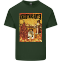 Christmas Hater Bah Humbug Mens Cotton T-Shirt Tee Top Forest Green