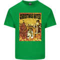 Christmas Hater Bah Humbug Mens Cotton T-Shirt Tee Top Irish Green