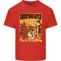 Christmas Hater Bah Humbug Mens Cotton T-Shirt Tee Top Red