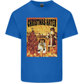 Christmas Hater Bah Humbug Mens Cotton T-Shirt Tee Top Royal Blue