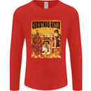 Christmas Hater Bah Humbug Mens Long Sleeve T-Shirt Red