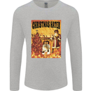 Christmas Hater Bah Humbug Mens Long Sleeve T-Shirt Sports Grey