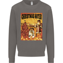 Christmas Hater Bah Humbug Mens Sweatshirt Jumper Charcoal