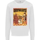 Christmas Hater Bah Humbug Mens Sweatshirt Jumper White