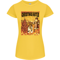 Christmas Hater Bah Humbug Womens Petite Cut T-Shirt Yellow