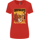 Christmas Hater Bah Humbug Womens Wider Cut T-Shirt Red