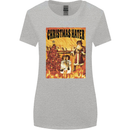 Christmas Hater Bah Humbug Womens Wider Cut T-Shirt Sports Grey