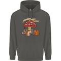Christmas Hedgehog Toadstool Mouse Childrens Kids Hoodie Storm Grey
