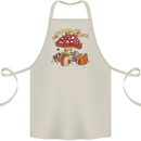 Christmas Hedgehog Toadstool Mouse Cotton Apron 100% Organic Natural