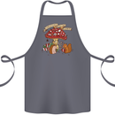 Christmas Hedgehog Toadstool Mouse Cotton Apron 100% Organic Steel