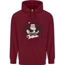 Christmas Is Cancelled Funny Bah Humbug Childrens Kids Hoodie Maroon