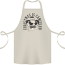 Christmas Is Cancelled Funny Bah Humbug Cotton Apron 100% Organic Natural