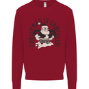 Christmas Is Cancelled Funny Bah Humbug Kids Sweatshirt Jumper Red