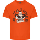 Christmas Is Cancelled Funny Bah Humbug Kids T-Shirt Childrens Orange